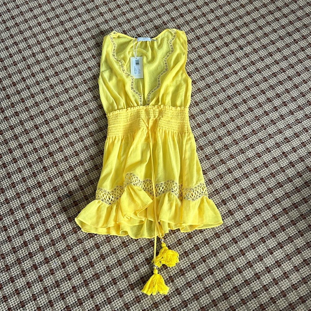 Ramy Brook yellow dress